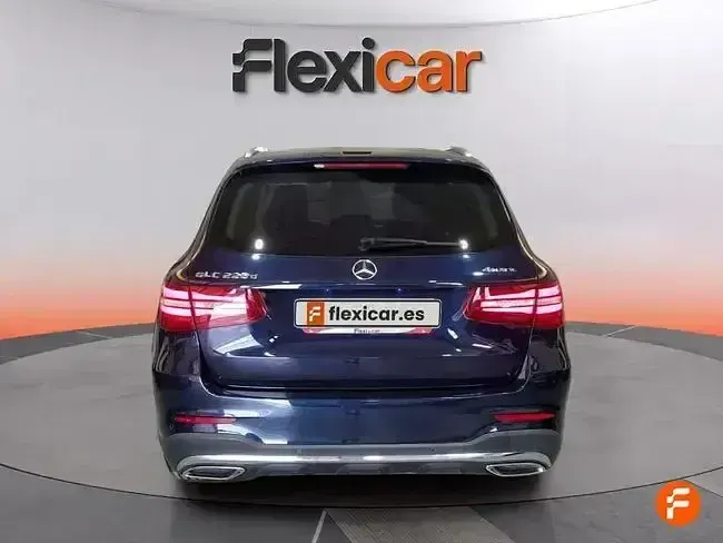 Usado Mercedes GLC220 170 CV (125 kW) 2018 Azul SUV
