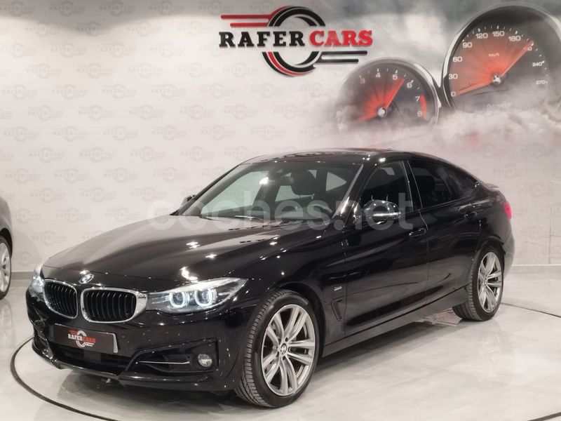 Negro Usado 2017 BMW 335 Gran Turismo Berlina | 21.999 € - Imagen 1/4