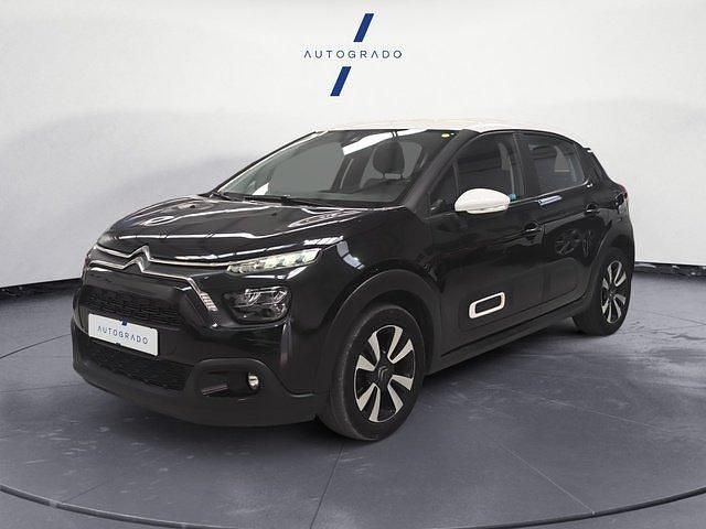 Usado Citroën C3 Feel 83 CV (61 kW) 2022 Negro Utilitario