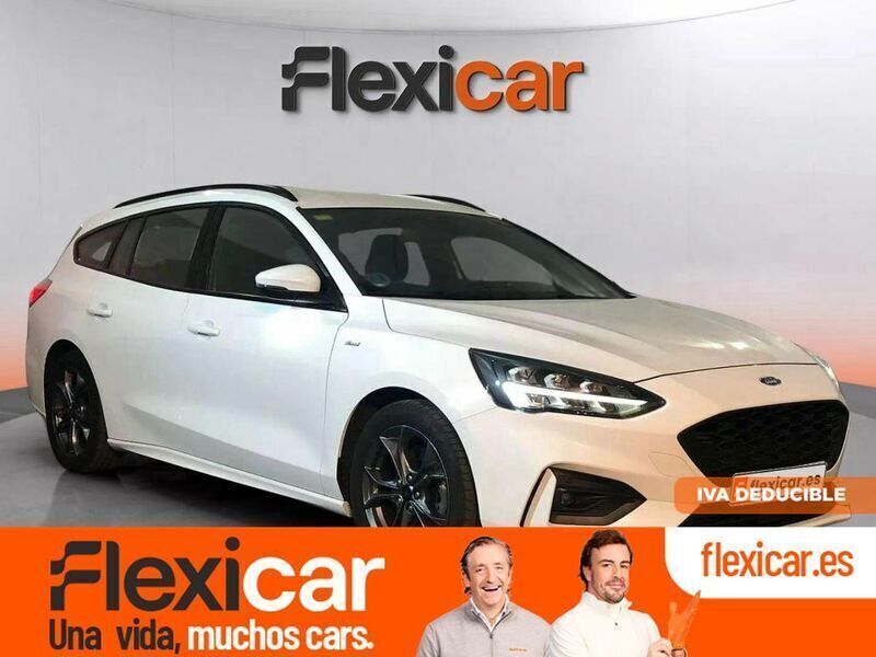 Blanco Usado 2020 Ford Focus ST-Line Familiar | 13.990 € (Precio justo) - Imagen 1/4