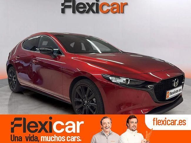 Rojo Usado 2023 Mazda 3 Homura-Line Berlina | 23.490 € (Precio justo) - Imagen 1/4