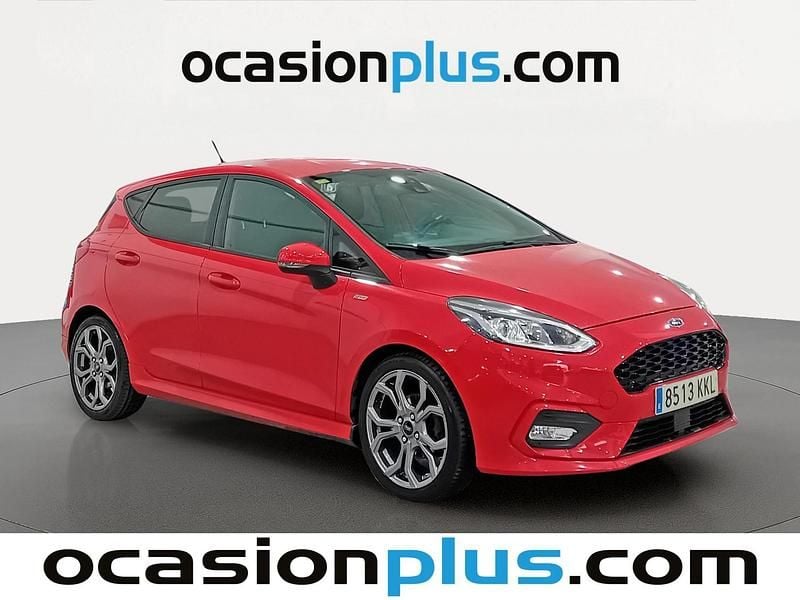 Usado Ford Fiesta ST-Line 101 CV (74 kW) 2018 Rojo Utilitario