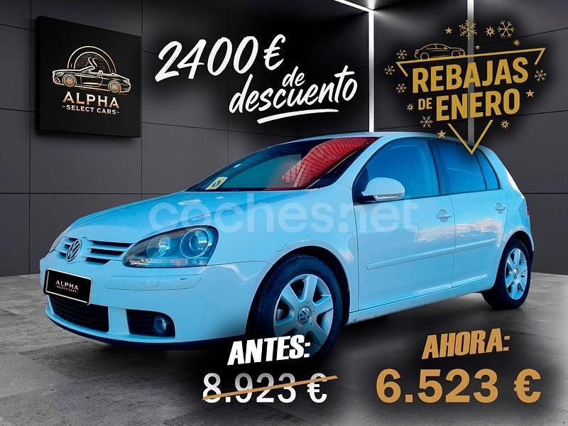 Blanco Usado 2008 VW Golf Highline Berlina | 6523 € (Buen precio) - Imagen 1/4