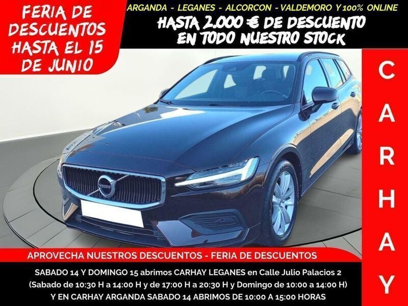 Marrón Usado 2018 Volvo V60 Momentum Familiar | 18.590 € (Precio justo) - Imagen 1/4