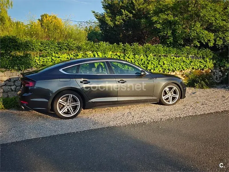 Usado Audi A5 Sportback 204 CV (150 kW) 2019 Gris / plata Utilitario
