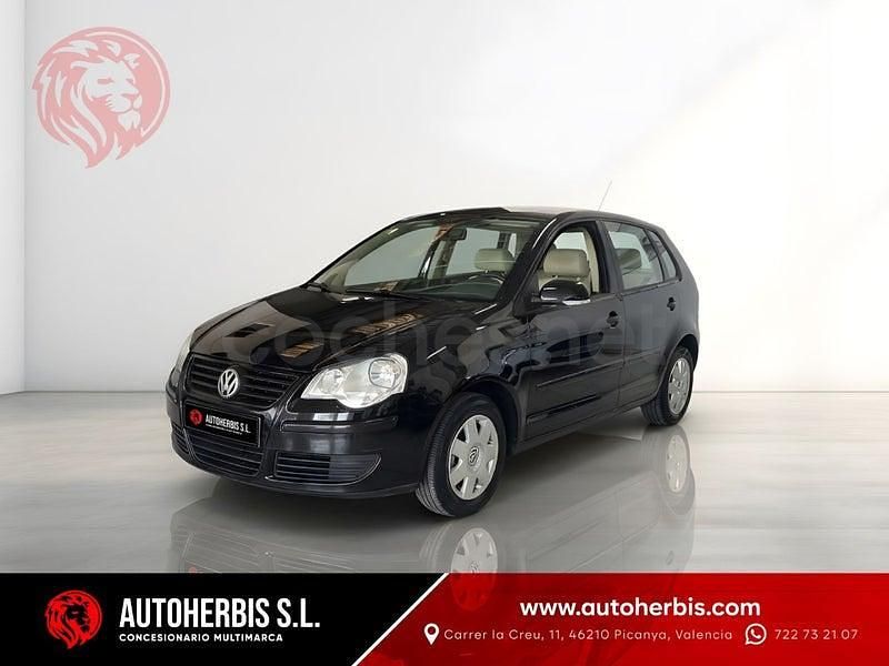 Usado VW Polo Advance 86 CV (63 kW) 2006 Negro Utilitario