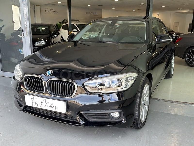 Usado BMW 116 Efficient Dynamics 116 CV (85 kW) 2015 Negro Utilitario
