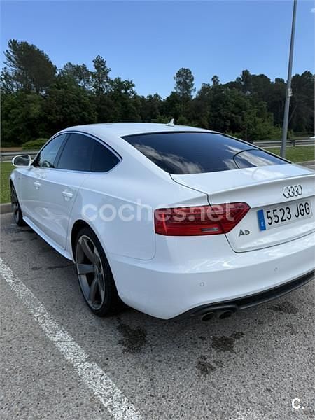 Usado Audi A5 Sportback Advanced 150 CV (110 kW) 2015 Blanco Utilitario