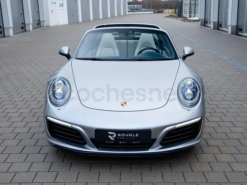 Usado Porsche 911 Targa 4S 420 CV (308 kW) 2016 Gris / plata Descapotable