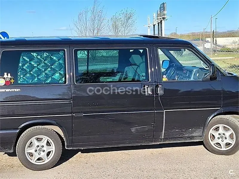 Usado VW Multivan 130 CV (95 kW) 2003 Negro Monovolumen