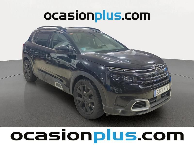 Usado Citroën C5 Aircross Shine 177 CV (130 kW) 2019 Negro SUV