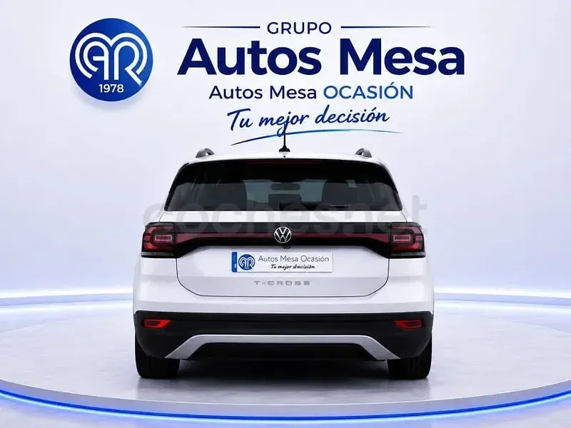 Usado VW T-Cross Advance 110 CV (80 kW) 2023 Blanco SUV
