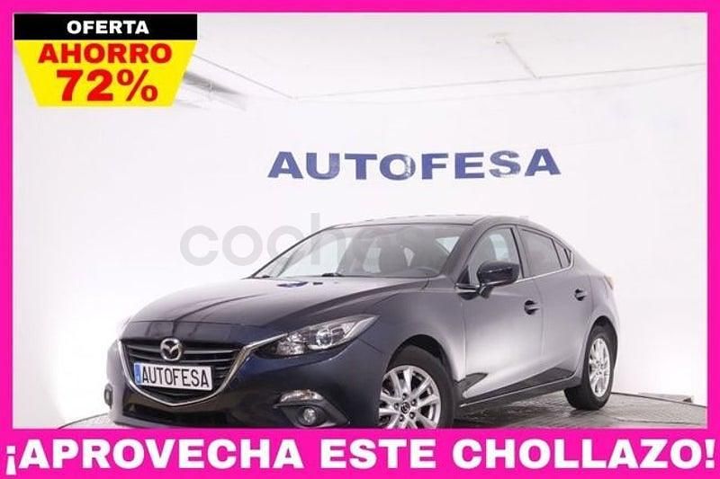 Usado Mazda 3 Style 105 CV (77 kW) 2016 Azul Berlina