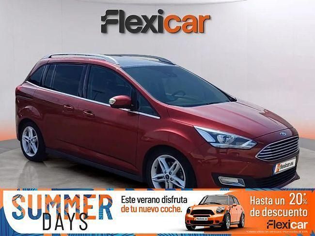 Rojo Usado 2017 Ford C-MAX Titanium Monovolumen | 12.490 € (Caro) - Imagen 1/4