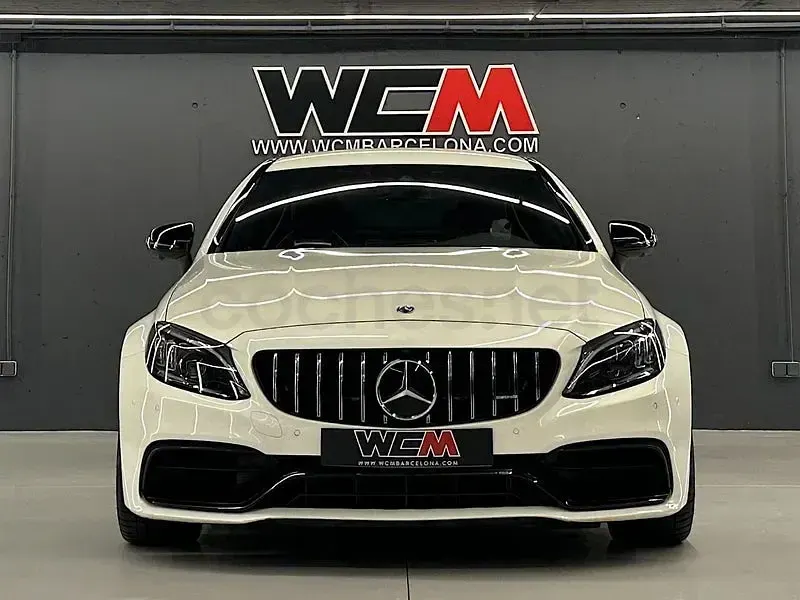 Usado Mercedes C63S AMG 510 CV (375 kW) 2021 Blanco Coupe