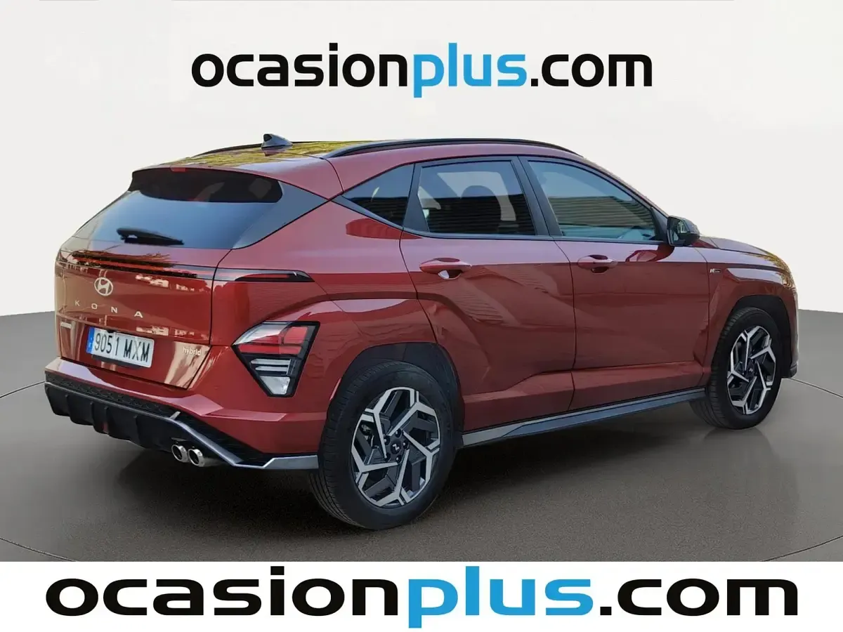 Usado Hyundai Kona N Line 129 CV (94 kW) 2024 Rojo SUV