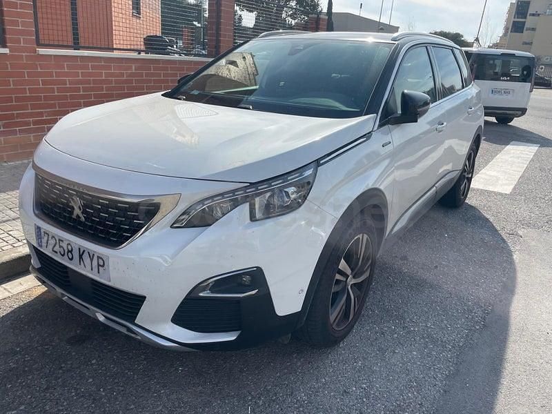 Usado Peugeot 5008 GT-line 130 CV (95 kW) 2019 Blanco SUV