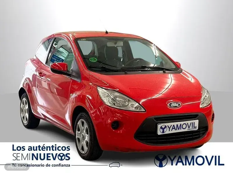 Usado Ford Ka S 69 CV (50 kW) 2014 Rojo Berlina