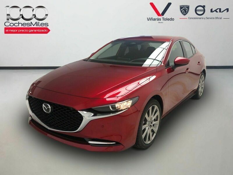 Rojo Nuevo 2025 Mazda 3 Berlina | 33.190 € (Caro) - Imagen 1/4