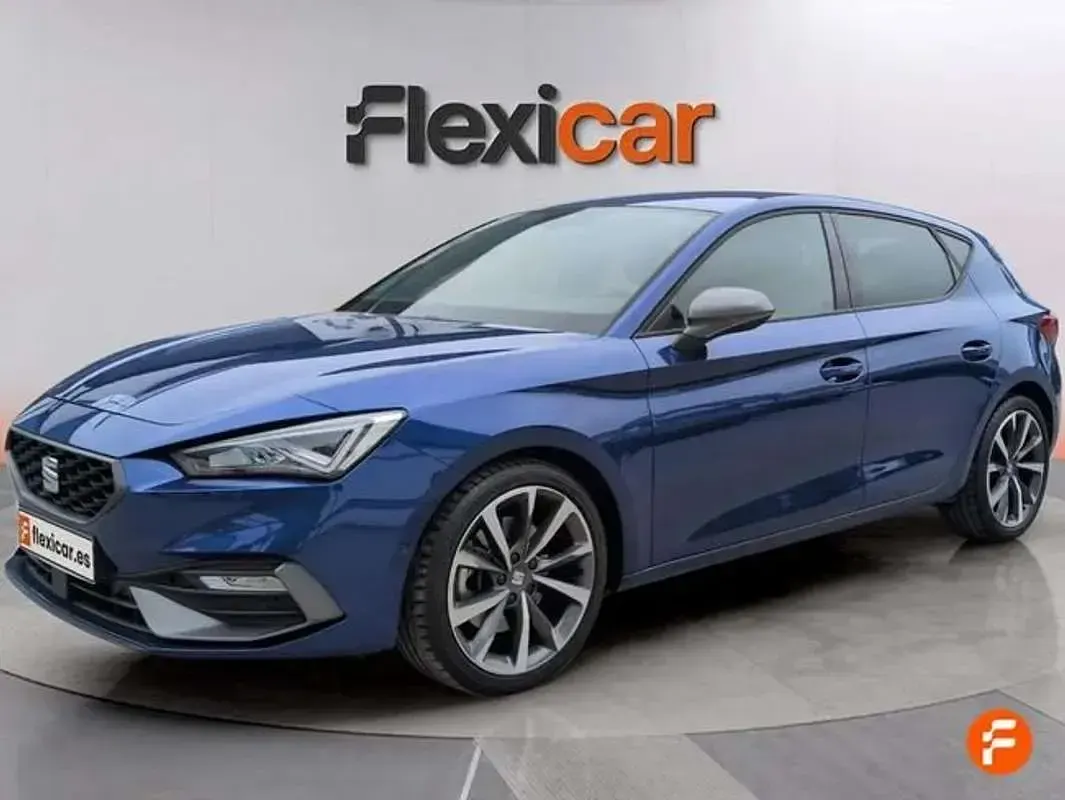 Usado Seat Leon ST FR 150 CV (110 kW) 2020 Azul Familiar