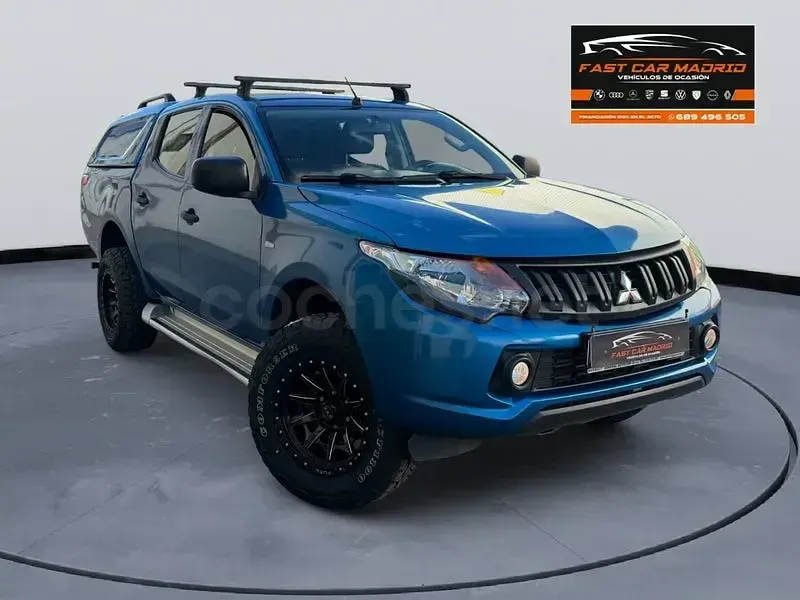 Usado Mitsubishi L200 154 CV (113 kW) 2019 Azul Pickup/Camioneta