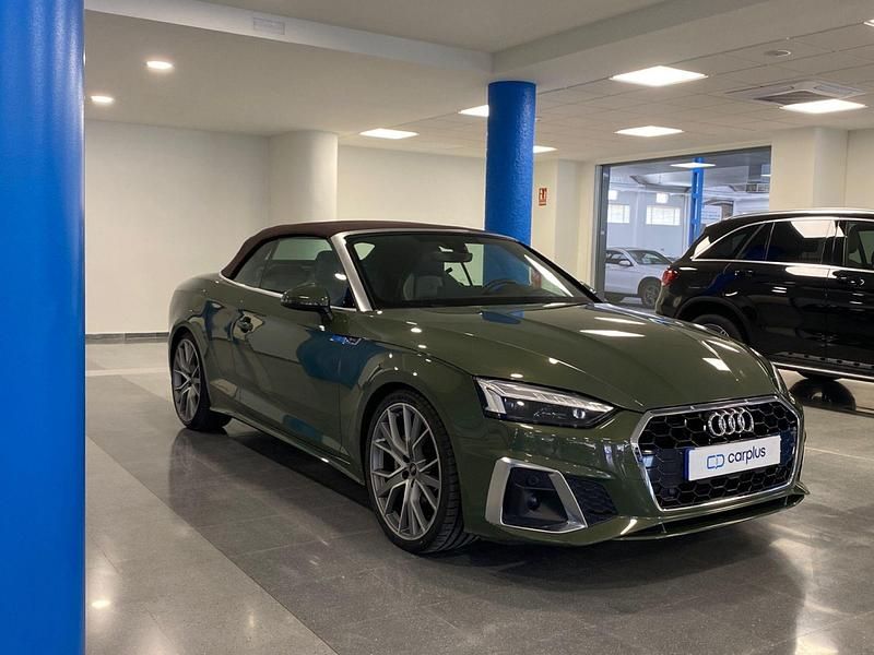 Usado Audi A5 S-Line 204 CV (150 kW) 2023 Verde distrito (metalizado) Coupe