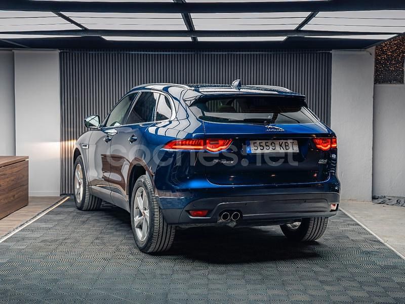 Usado Jaguar F-Pace Prestige 240 CV (176 kW) 2017 Azul SUV