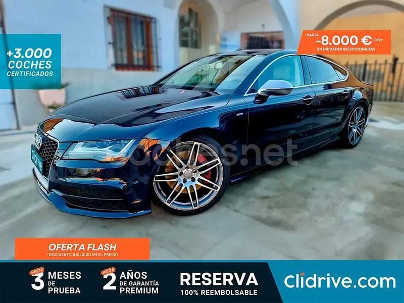 Azul Usado 2013 Audi A7 Sportback Premium Utilitario | 19.190 € (Buen precio) - Imagen 1/3