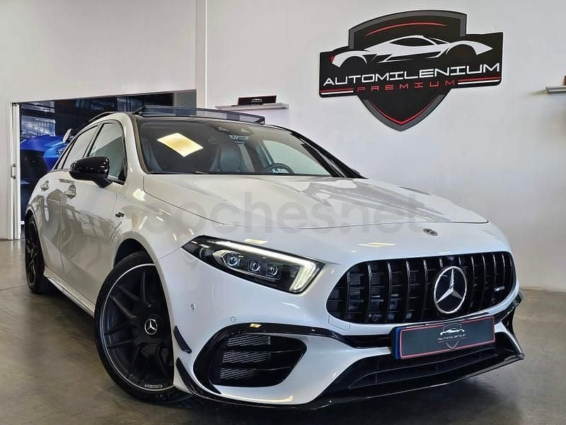 Usado Mercedes A45 AMG 421 CV (309 kW) 2021 Blanco Berlina