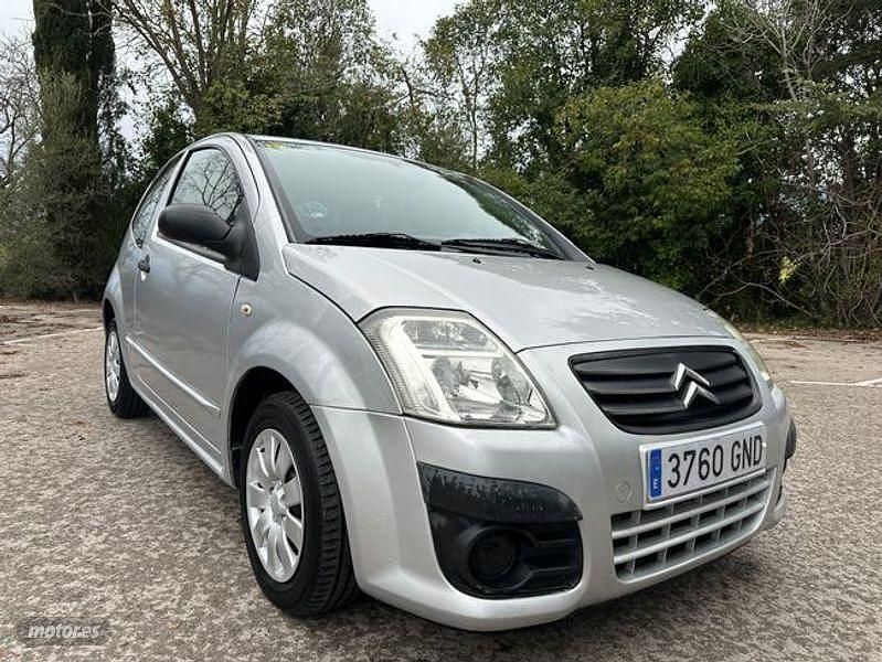 Usado Citroën C2 Furio 68 CV (50 kW) 2009 Gris Utilitario