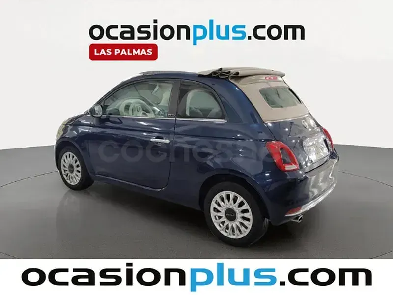 Usado Fiat 500C Dolcevita 70 CV (51 kW) 2022 Azul Descapotable