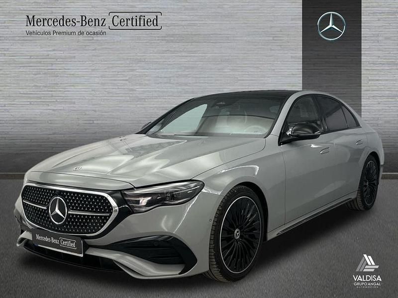 Manufaktur gris alpino Usado 2024 Mercedes E450 Advanced Plus Berlina | 79.900 € - Imagen 1/4