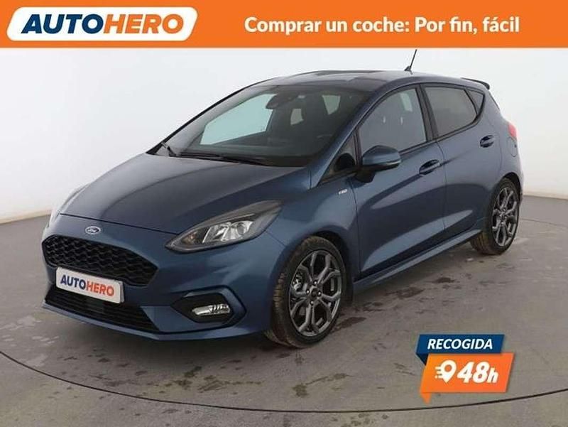 Azul Usado 2021 Ford Fiesta ST-Line Berlina | 15.809 € (Precio justo) - Imagen 1/3