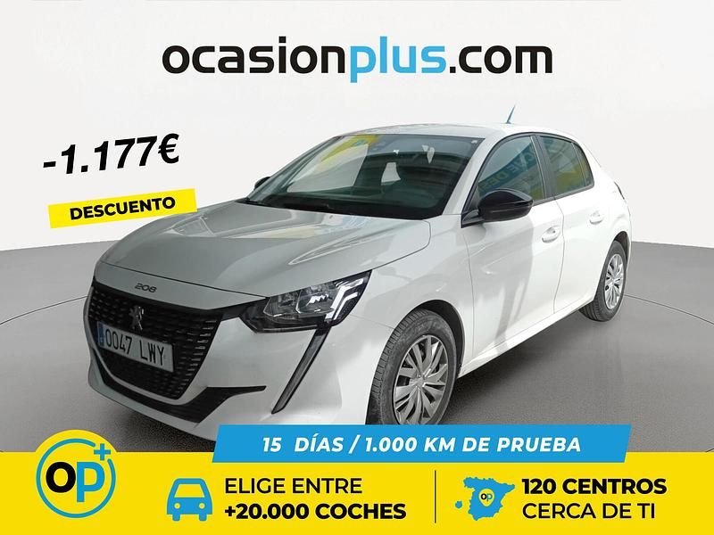 Usado Peugeot 208 Active 100 CV (73 kW) 2022 Blanco Utilitario