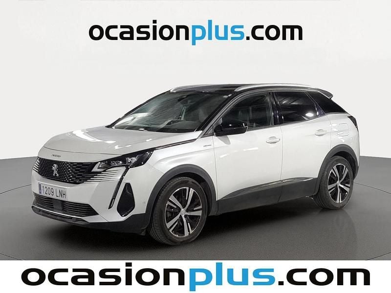 Blanco Usado 2021 Peugeot 3008 GT SUV | 18.628 € (Precio justo) - Imagen 1/4