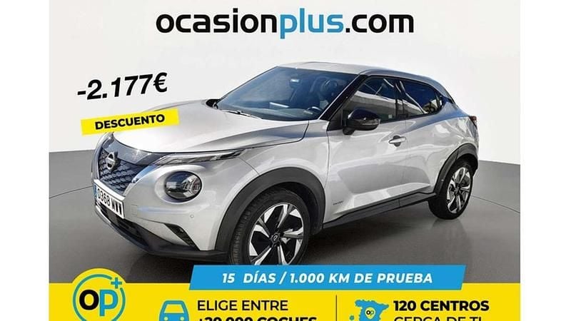 Usado Nissan Juke N-Connecta 143 CV (105 kW) 2024 Plateado SUV