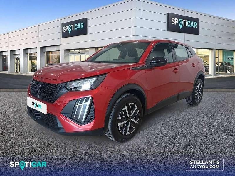 Rojo Usado 2024 Peugeot 2008 Active SUV | 19.550 € (Precio justo) - Imagen 1/4