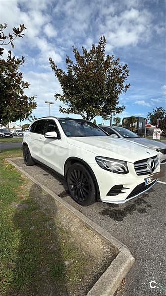 Usado Mercedes GLC220 170 CV (125 kW) 2018 Blanco SUV
