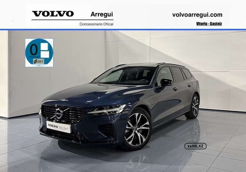 Azul Usado 2022 Volvo V60 R-Design Familiar | 34.990 € (Precio justo) - Imagen 1/4