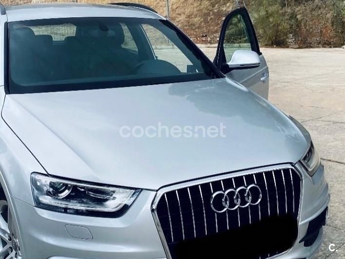 Usado Audi Q3 S-Line 140 CV (102 kW) 2013 Gris / plata SUV