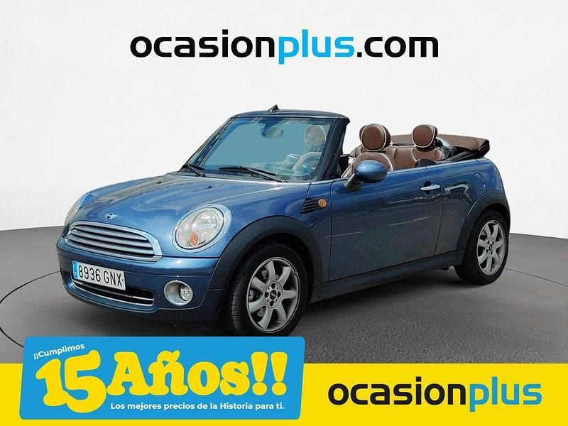 Azul Usado 2009 Mini Cooper Cabriolet Descapotable | 10.590 € (Precio justo) - Imagen 1/4
