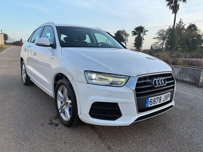 Usado Audi Q3 S-Line 150 CV (110 kW) 2017 Blanco SUV