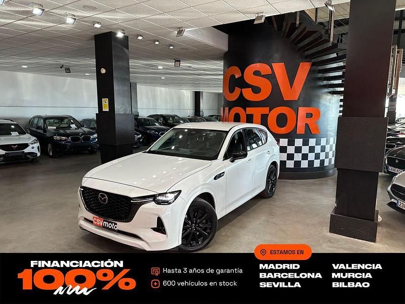 Blanco Usado 2023 Mazda CX-60 Homura-Line SUV | 30.850 € (Precio justo) - Imagen 1/4