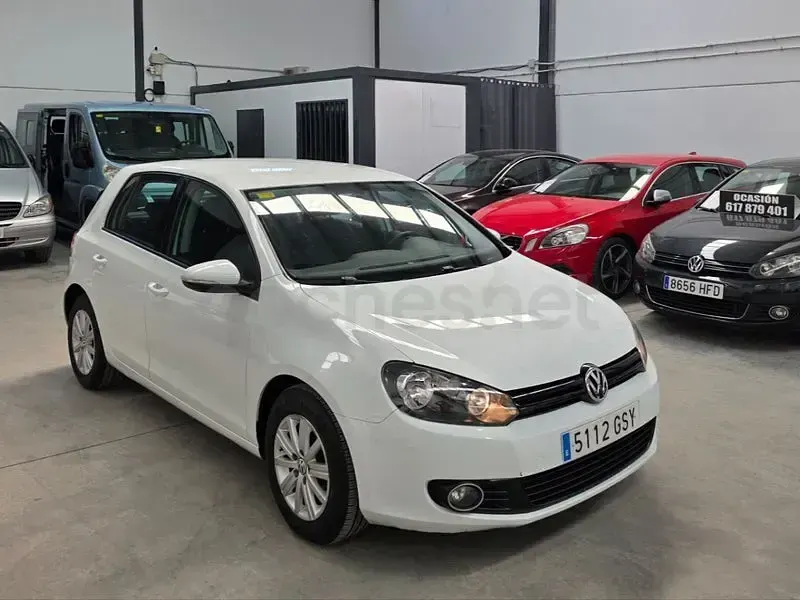 Usado VW Golf VI Sport 105 CV (77 kW) 2010 Blanco Utilitario