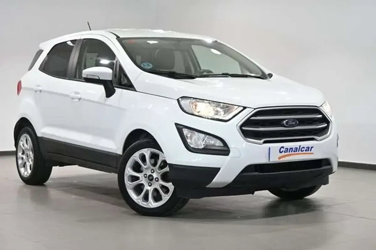 Usado Ford Ecosport Trend 125 CV (91 kW) 2019 Blanco SUV