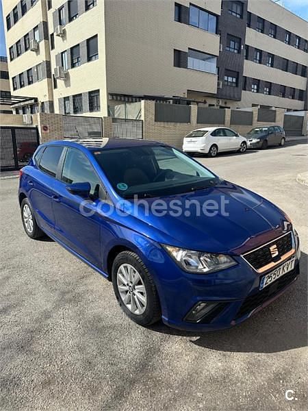 Brugt Seat Ibiza Style 115 HK (84 kW) 2019 Blå Hatchback