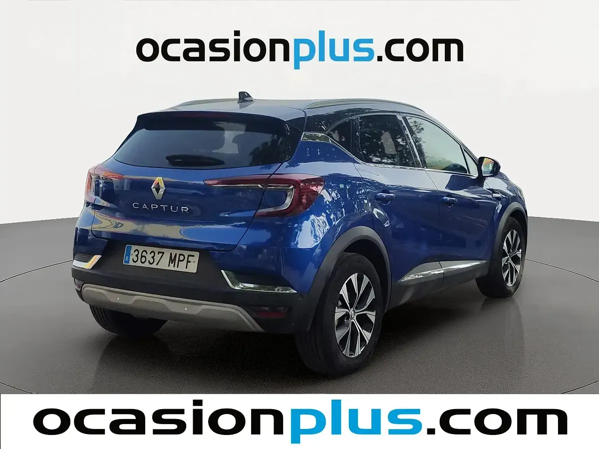 Usado Renault Captur Techno 91 CV (66 kW) 2024 Azul SUV