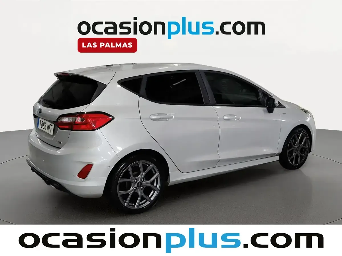 Begagnad Ford Fiesta ST-Line 125 HK (91 kW) 2023 Grå Halvkombi
