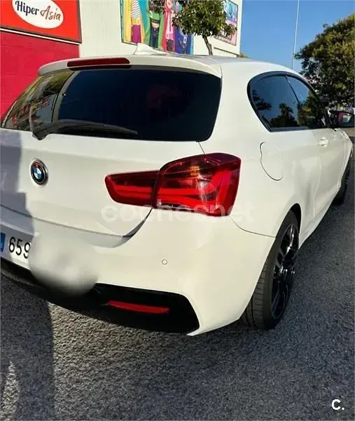 Usado BMW 116 116 CV (85 kW) 2015 Blanco Utilitario