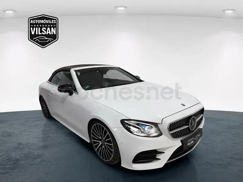 Usado Mercedes E400 333 CV (244 kW) 2018 Blanco Descapotable